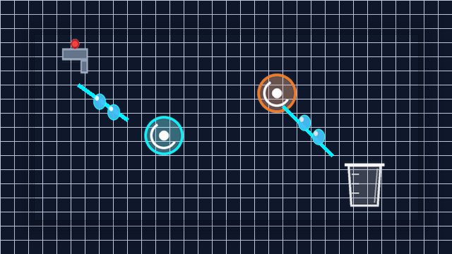 لغز رسم الخطوط والفيزياء (Draw Line)