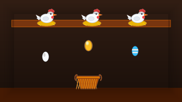 صائد البيض السريع (Egg Catching)