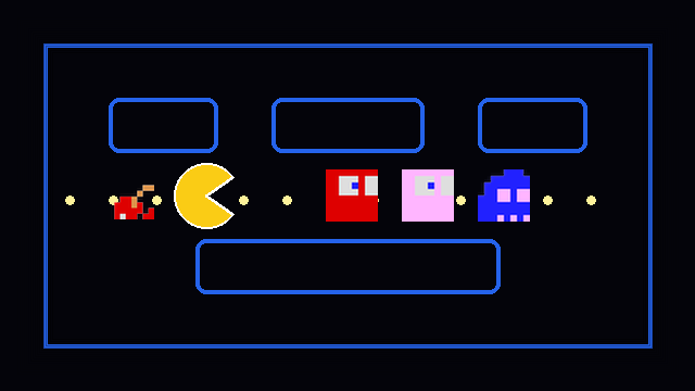 باكمان نيون ريترو (Pac-Man)